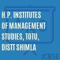 H.P. Institute of Management Studies